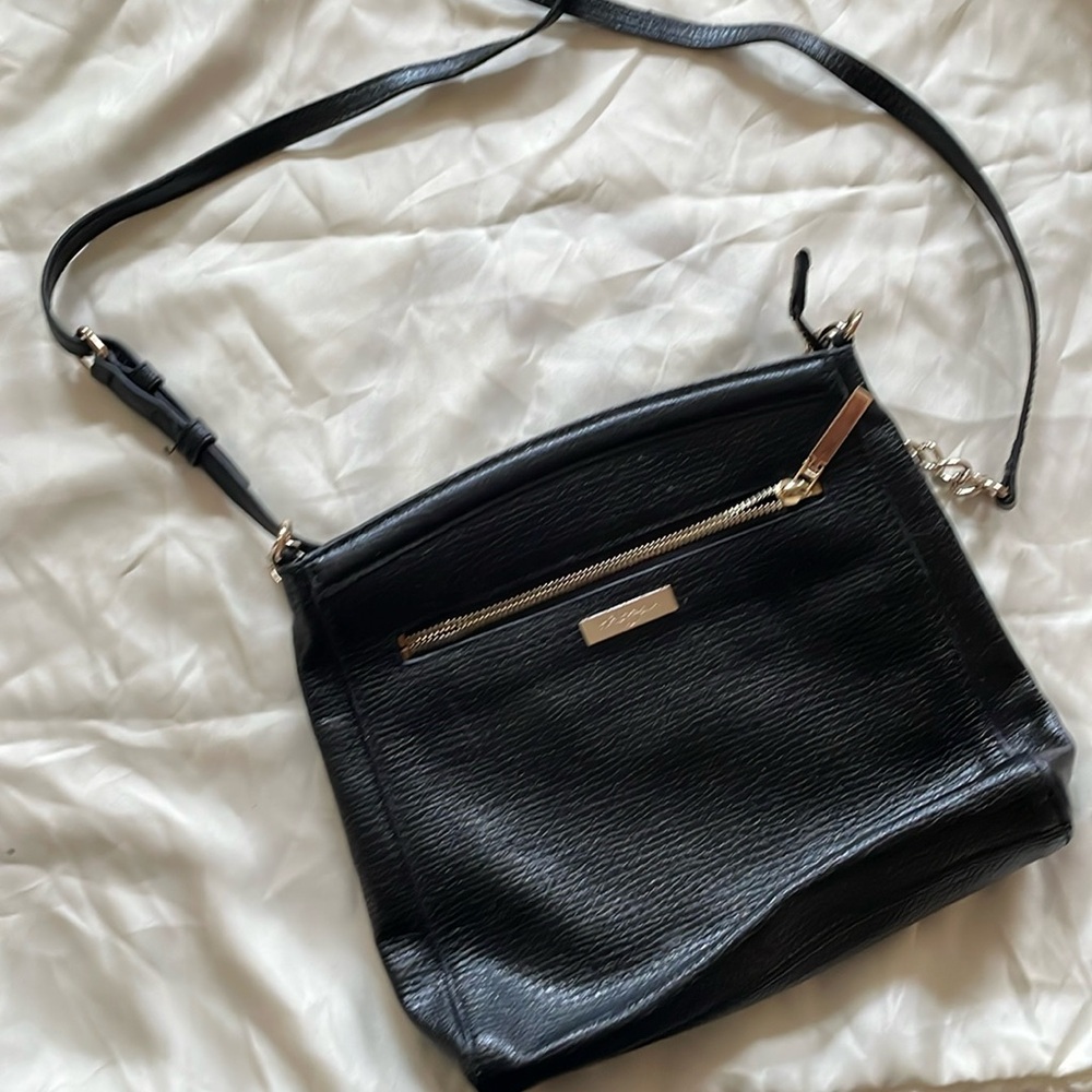 Halogen Black crossbody bag